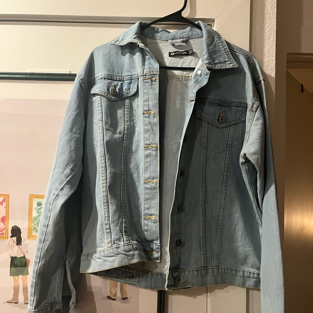 Light Blue Denim Jean Jacket